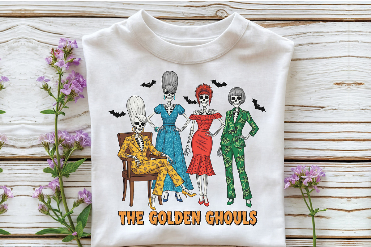 The Golden Ghouls Girls Halloween, an Illustration by Craft Nest (Photo 4 of 7)