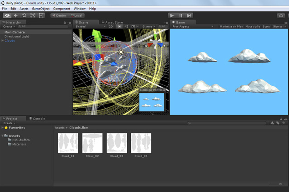 Low Poly Clouds Pack 2, an Environmental 3D Model by CreativeeArt (Photo 6 of 6)
