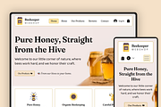 Beekeeper & Honey Webshop Template, a Wix Template by Kitteeh (Thumbnail 4 of 20)