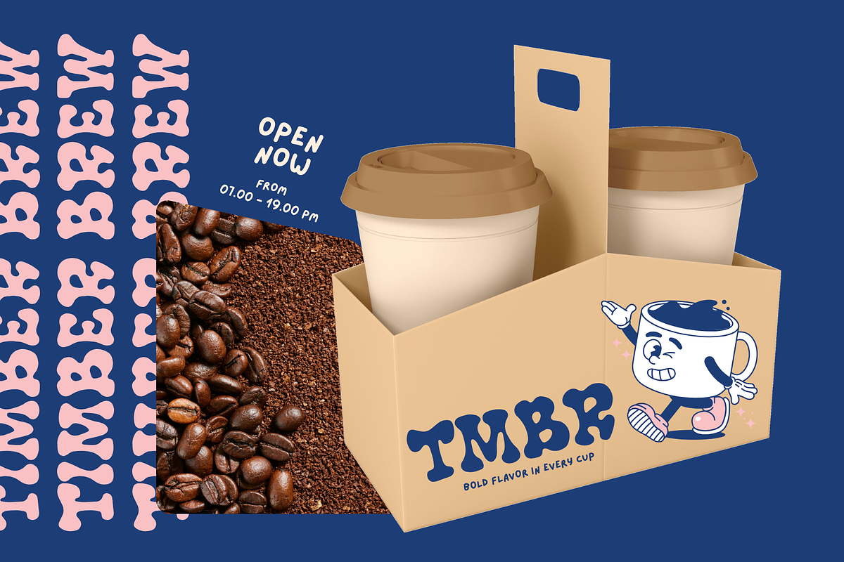 Food Imaji - Coffee Shop Logo Font, a Handwritten Font by Illushvara Design (Photo 5 of 10)