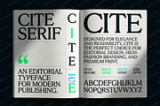 Cite | A Refined Minimalist Serif, a Serif Font by Astuti Studio (Thumbnail 7 of 25)