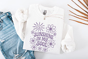 Sunshine In My Soul PNG, Retro, an Illustration by SharpMarketplace (Thumbnail 4 of 9)