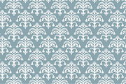 Seamless Vector Damask Patterns, a Pattern Graphic by Studio Indigo (Thumbnail 4 of 9)
