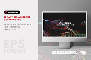 15 Particle Abstract Background V02, a Templates & Theme by QuickArtisan