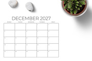2026 8.5x11 MON-FRI Calendar, a Stationery Template by Running With Foxes (Thumbnail 5 of 5)