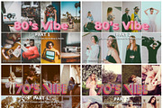 640+ Lightroom Presets All Retro, a Preset Add-On by PerfectStudioPresets (Thumbnail 4 of 9)