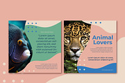 Animal Lovers Social Media Post, a Templates & Theme by studiogstock (Thumbnail 2 of 3)