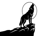 40 Wolf Moon Silhouette Vector Bundl, an Illustration by Amazin_art (Thumbnail 15 of 41)