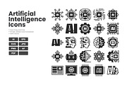 Ai Icons, a Solid Icon by erifqizeicon (Thumbnail 2 of 3)