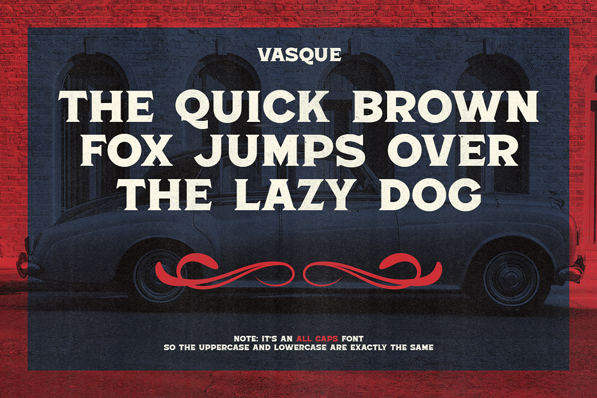 Vasque - Vintage Display Fonts, a Serif Font by Konstantine Studio (Photo 2 of 3)