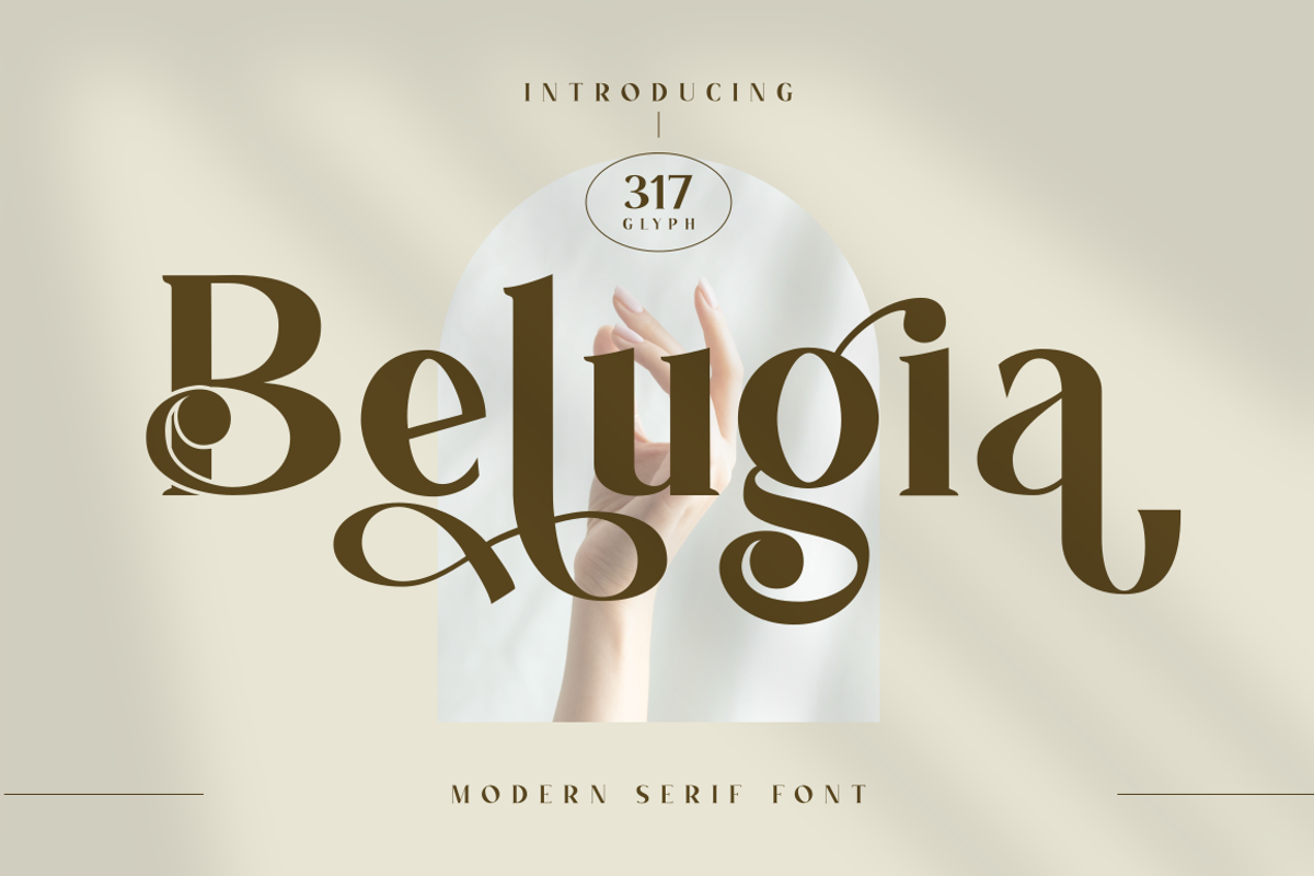 Belugia | Elegant Display Serif, a Serif Font by Rissyletter Studio (Photo 1 of 10)