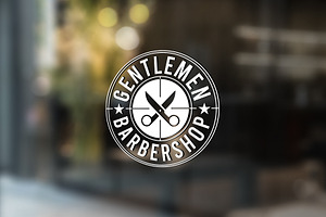 Gentlemen Logo Template