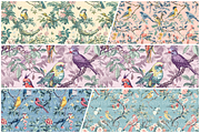 Exotic Birdy Seamless Pattern, a Pattern Graphic by STUDIO CHOTI (Thumbnail 3 of 8)