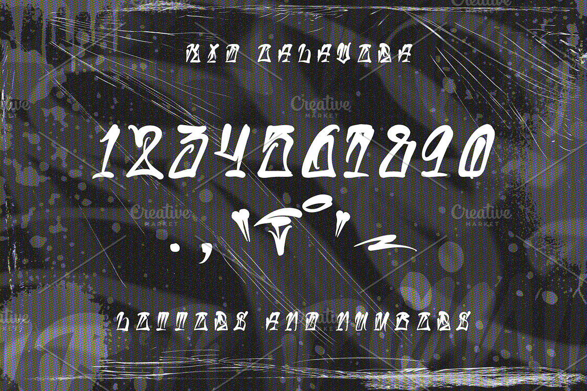ABC Graffiti Font, a Handwritten Font by AspekHndz (Photo 4 of 6)