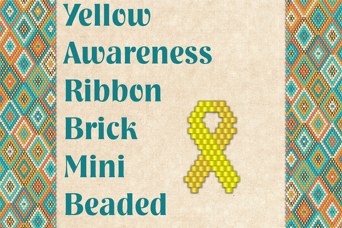 Yellow Awareness Ribbon, a Templates & Theme by Kseniya-Omega (Photo 1 of 9)
