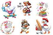 Funny Silly Goose Sublimation Quotes, an Illustration by Designworld (Thumbnail 2 of 5)