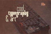 Ollie Typeface, a Sans Serif Font by Cruzine (Thumbnail 3 of 5)