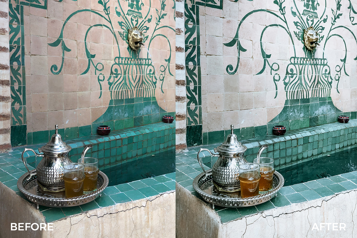 White Morocco Lightroom Presets, an Action Add-On by in between details (Photo 4 of 13)