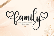 Christmas Family - Christmas Font, a Handwritten Font by Mozatype (Thumbnail 9 of 11)