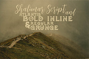 Shalimar Font Duo, a Script Font by Deeezy (Thumbnail 2 of 7)