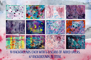 Experimental Watercolor Backgrounds, a Texture Graphic by Maya's Art Adventures (Thumbnail 8 of 11)