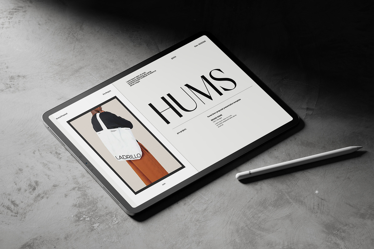 Hums Brand Proposal Template preview 4