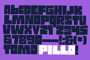 TOMO Pillo, a Sans Serif Font by TOMO Fonts (Thumbnail 8 of 8)