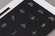 Transportation icons, an Icon by popcic (Thumbnail 2 of 3)