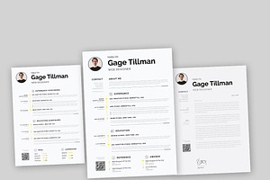 Simple Resume And Cover Latter