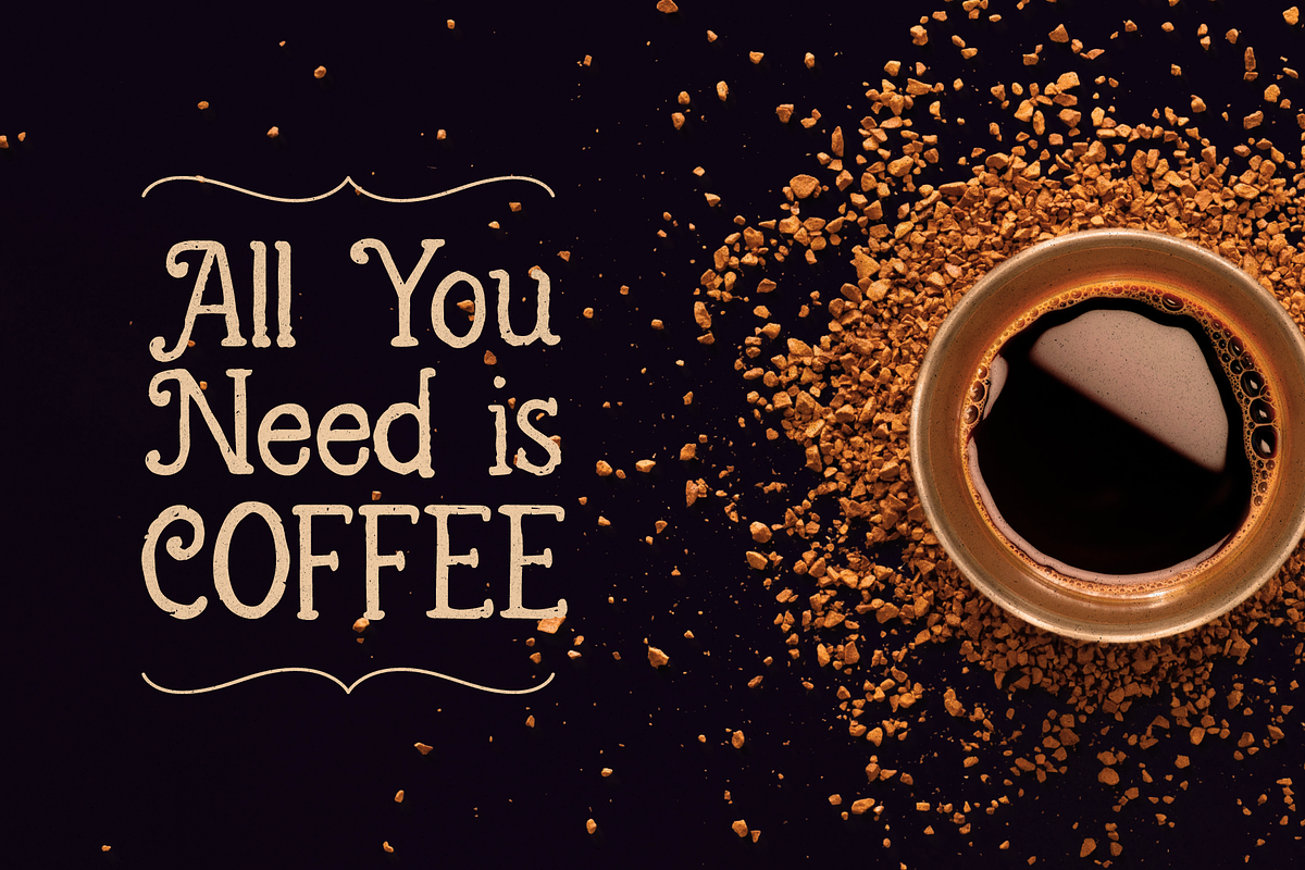 Light Roast | Handdrawn Vintage, a Sans Serif Font by Invasi Studio (Photo 2 of 10)