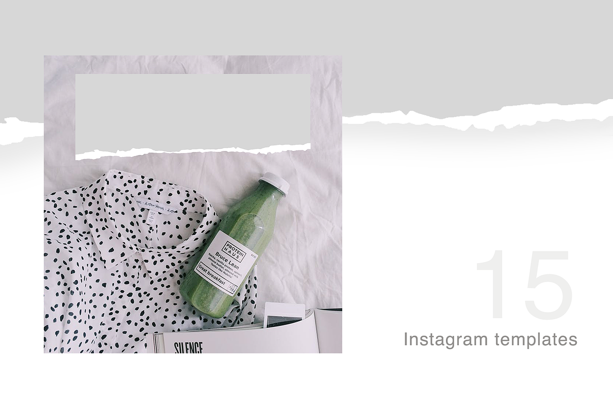 CRAFT Instagram content templates, a Social Media Template by Kristina Dubnovitskaya (Photo 5 of 5)