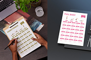 Canva 30 Day Workout Challenge PDF, a Stationery Template by Snapybiz (Thumbnail 7 of 10)