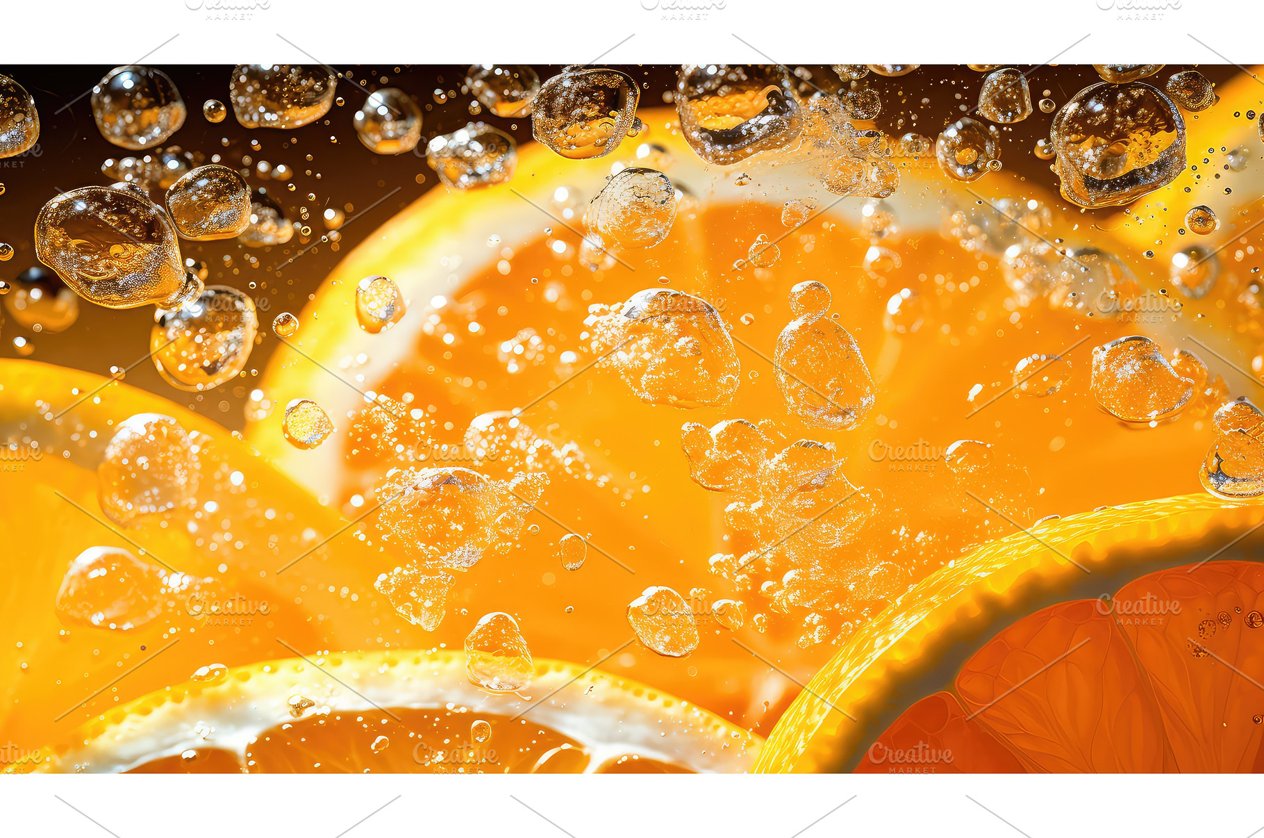 water orange soda drink fizzing ai, a Food & Drink Photo by pikepicture