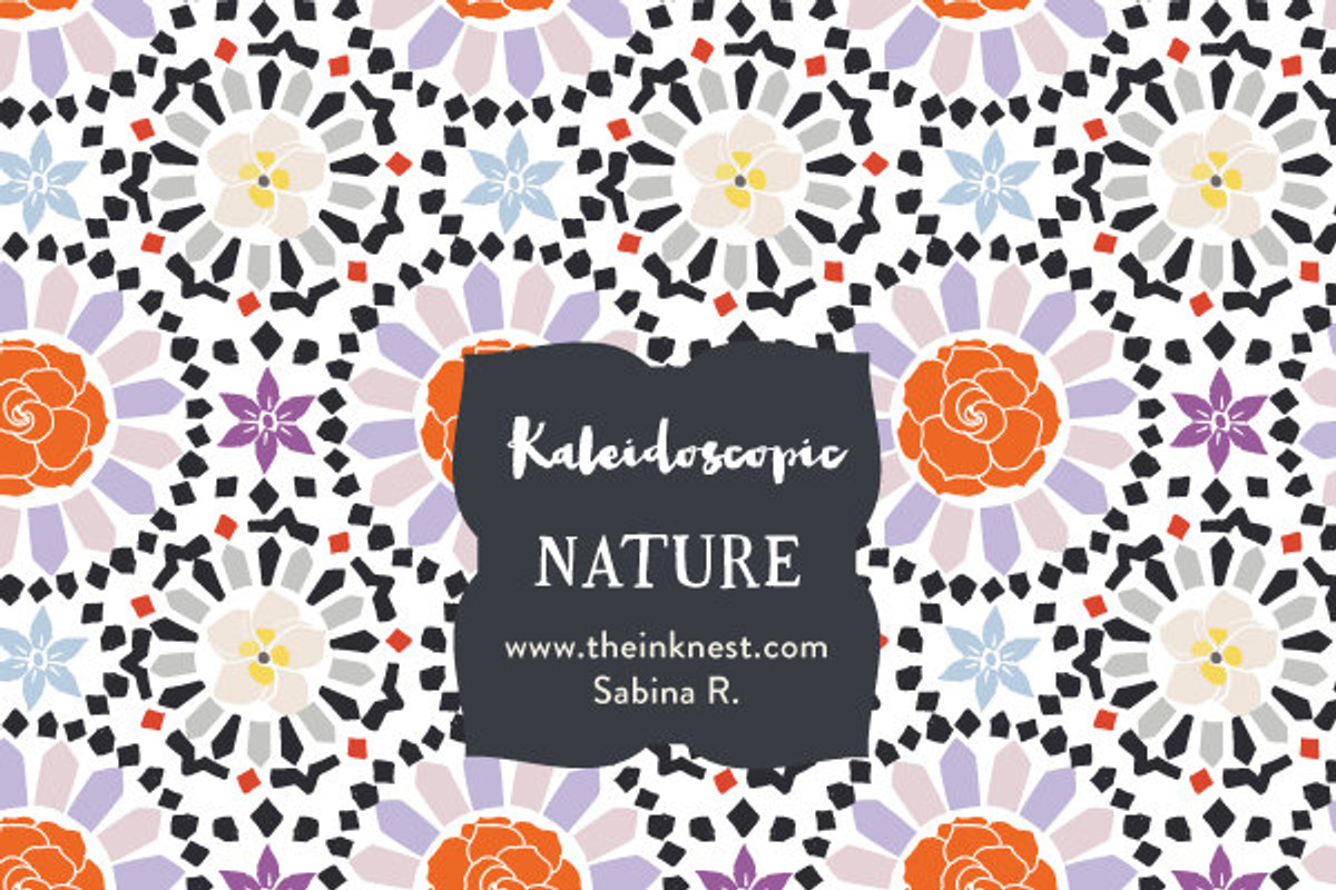 Kaleidoscopic Nature EPS, an Illustration by sabinar (Photo 4 of 4)