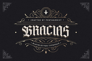 Gracias | Blackletter Font