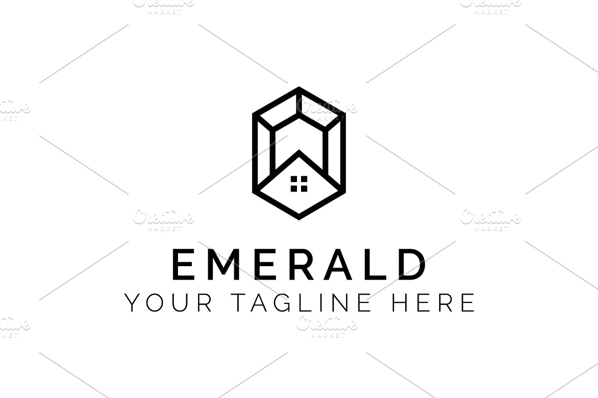 Emerald - Real Estate Logo, a Branding & Logo Template by Guna Studio (Photo 4 of 4)