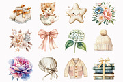 Vintage Nursery Clipart, an Illustration by Design Market (Thumbnail 3 of 5)