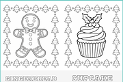 Kids Winter Holidays Coloring Pages, a Seasonal Illustration by Nuvame Arts & Designs (Thumbnail 12 of 14)