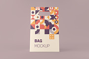 Paper Gift Bag Mockup, a Packaging Mockup by Qaleb Studio (Thumbnail 1 of 3)