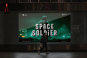 Survalia - Bold Sans Serif Film Font, a Sans Serif Font by overlaytemplates (Thumbnail 2 of 5)