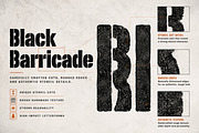 Black Barricade, a Slab Serif Font by Wow Magic (Thumbnail 4 of 5)