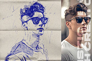 Realistic Pen Sketch Creator, an Action Add-On by Amorjesu.com (Thumbnail 13 of 37)