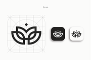 Flower - Premium Logo Template, a Branding & Logo Template by Minimalist Logos (Thumbnail 4 of 7)
