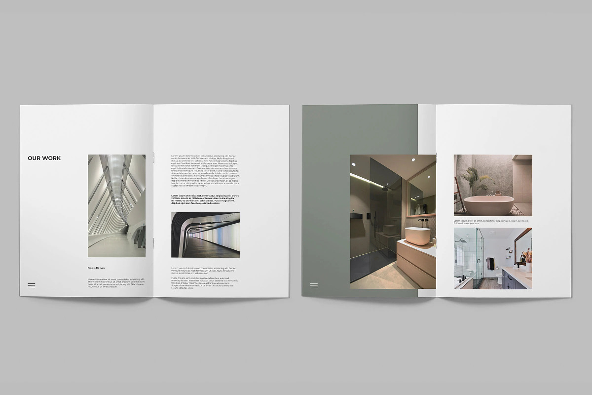 Architecture Portfolio, a Brochure Template by Template Shop (Photo 3 of 9)