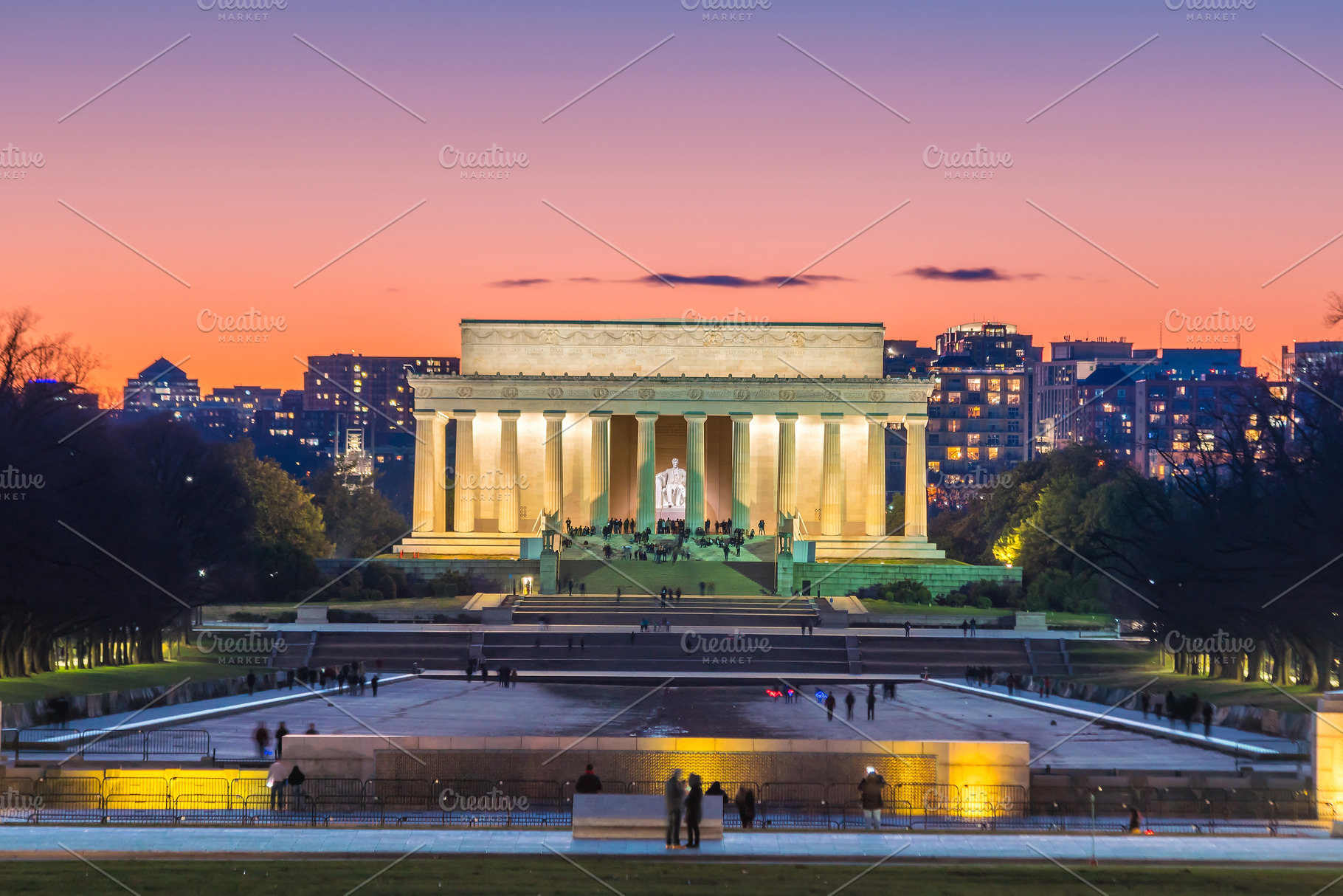 Abraham Lincoln Memorial in Washington, D.C. United States, an Architecture Photo by f11photo