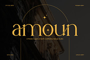TBJ Amoun | Classy Modern Serif, a Serif Font by Taboja Studio (Thumbnail 1 of 10)