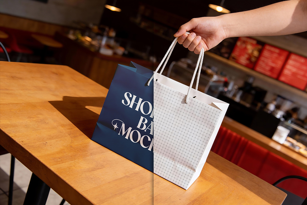 Shopping Bag Mockup, a Product Mockup by Pitchlook.Studio (Photo 4 of 5)