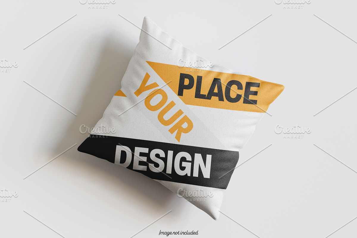 Square pillow mockup bundles, a Merchandise Mockup by Ambo Ampeng (Photo 6 of 32)