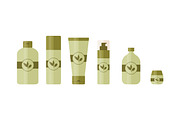 Olive Emblem Cosmetic Products Desig, a Healthcare Illustration by PsychocheArt (Thumbnail 2 of 3)