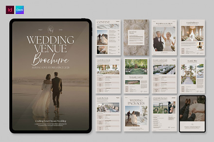 Wedding Venue Brochure (Digital), a Brochure Template by BrandPacks